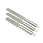 2 PCS Stainless Steel Straight Spatula Cream Scraper - Image 2