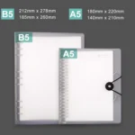 Transparent Matte PP Soft Shell Cover Hand Accountive Page, Style: - Image 2
