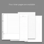 Transparent Matte PP Soft Shell Cover Hand Accountive Page, Style: - Image 3