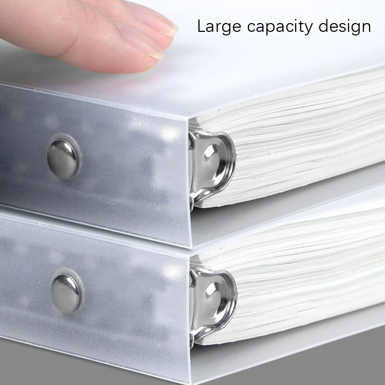 TBD0602140901_B6.webp Transparent Matte PP Soft Shell Cover Hand Accountive Page, Style: - Image 7