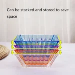 5 PCS Square Acrylic Candy Dish - Image 3
