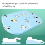 Newborn Baby Anti-spitting Milk Ramp Pad Ridge Protection Anti-spill Pillow - Image 5