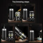 101-500ML Insulation Cup Tea Water Separation Tea Cup,Style: - Image 6