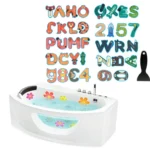 PEVA Non-slip Sticker Bathroom Bathtub Cartoon Non-slip Sticker - Image 8