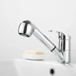 Pull-Out Hot And Cold Telescopic Scrubbed Water Tank Faucet