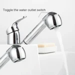 Pull-Out Hot And Cold Telescopic Scrubbed Water Tank Faucet - Image 5