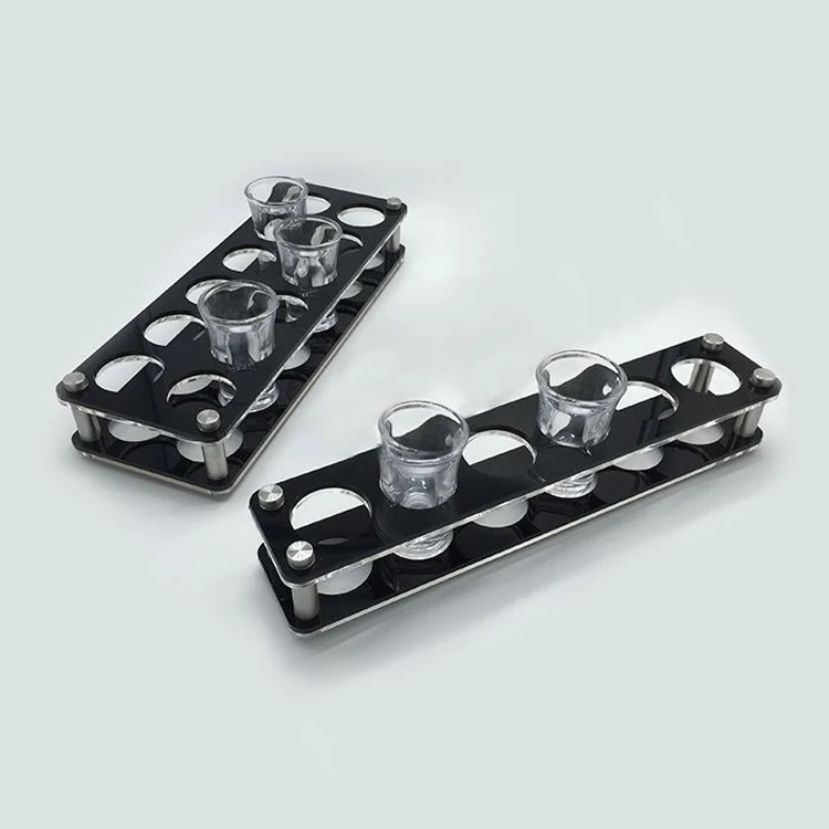 TBD0602146801_B3.webp Acrylic Round Hole Wine Glass Holder - Image 4