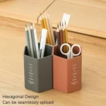 Simple Office Desktop Storage Pen Holder - Image 4