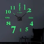 M002 Night Light DIY Digital Wall Clock Living Room Decoration Silent Clock - Image 7