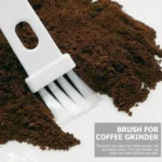 20 PCS Coffee Bean Grinder Spoon Grinder Cleaning Brush With Scale - Image 6