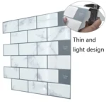 Waterproof and Oilproof 3D Wall Sticker - Image 4