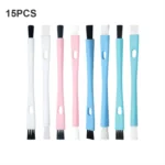 15 PCS Double-ended Cleaning Brush Coffee Maker Grinder Small Bristle Brush