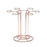 Wrought Iron Red Wine Glass Holder Decanter Stand Goblet Holder