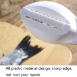 3 PCS CT1682 Thickened Plastic Fish Scaler with Cover - Image 5