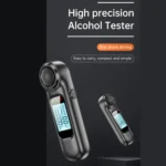 AM01 USB Rechageable Alcohol Tester Handheld Digital Alcohol Breath Tester - Image 2