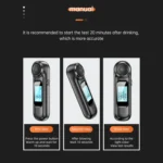 AM01 USB Rechageable Alcohol Tester Handheld Digital Alcohol Breath Tester - Image 7