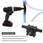 Home Small Flashlight Drill Pump Convenient DC Pumping Machine - Image 6