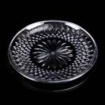 Acrylic Round Transparent Fruit Dish, Diameter: