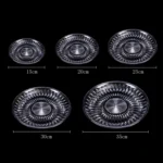 Acrylic Round Transparent Fruit Dish, Diameter: - Image 3