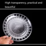 Acrylic Round Transparent Fruit Dish, Diameter: - Image 4