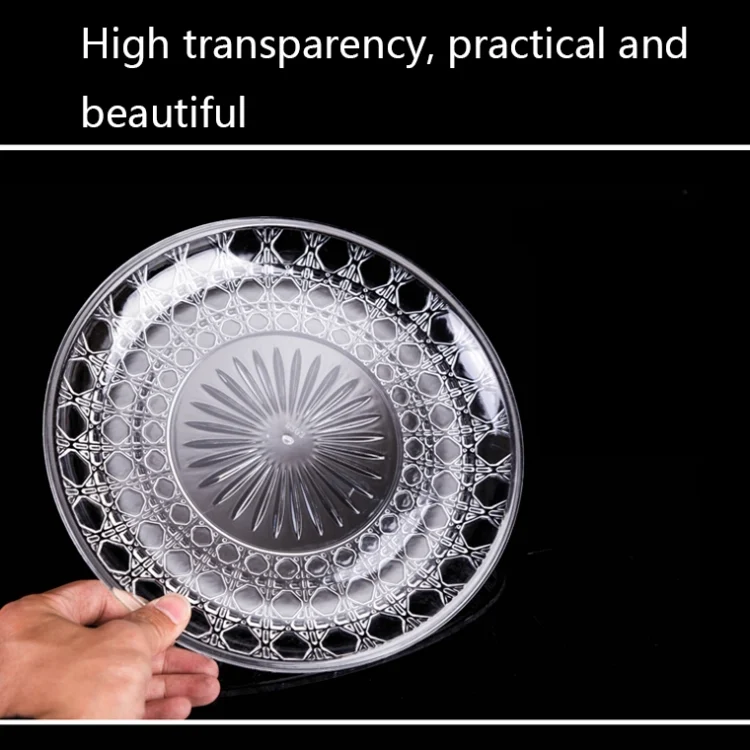 TBD0602161101_B3.webp Acrylic Round Transparent Fruit Dish, Diameter: - Image 4