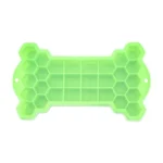 30 Grid Bone Honeycomb Silicone Ice Cube Mold with Lid