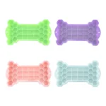 30 Grid Bone Honeycomb Silicone Ice Cube Mold with Lid - Image 2