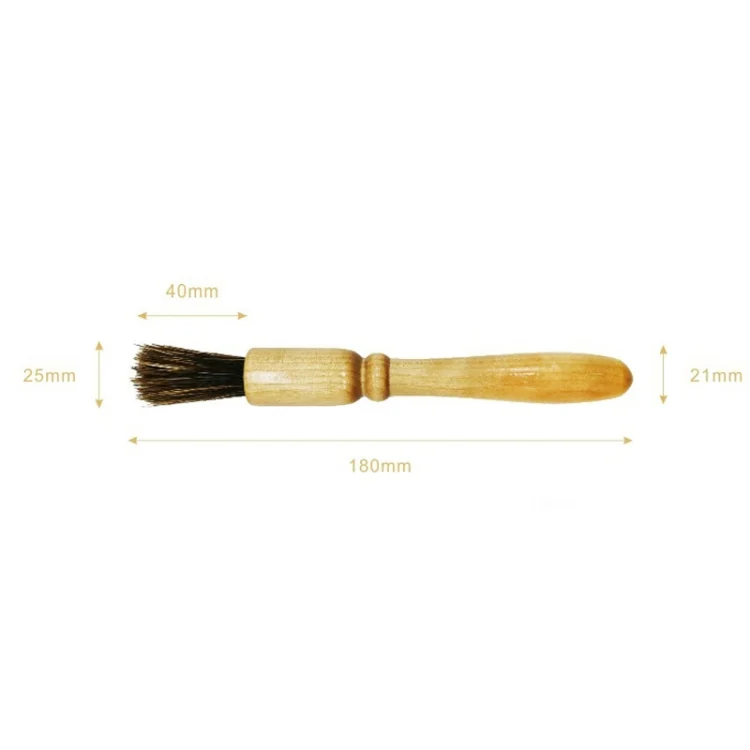 TBD0602163201_B2.webp Wooden Handle Coffee Grinding Brush Barbecue Brush Pig Bristle Cleaning Brush - Image 3