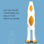 3pcs /Set RAOYI Giraffe Fine Hair Children Toothbrush Baby Cartoon Toothbrush - Image 6