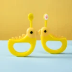 2 PCS RAOYI Cartoon Small Yellow Chicken Soft Hair Toothbrush - Image 5