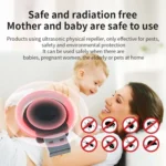 USB Car Mouse Repellent Ultrasonic Mosquito Insect Repellent With Atmosphere Light - Image 3