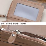 Baellerry D1307 Men Vertical Multi-card Tri-fold Small Wallet Thin Buckle Coin Purse - Image 7