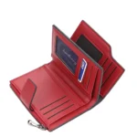 Baellerry N5013 Ladies Cropped Wallet Multi-Card Slot Zipper Buckle Coin Purse - Image 6