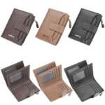Baellerry D3218 Men Short Multi-Card Slot Zipper Wallet Large Capacity Card Holder - Image 2