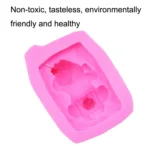 Fondant Cake Chocolate Silicone Mold - Image 3