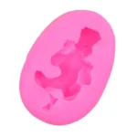 2 PCS Baby Styling Fondant Cake Chocolate Silicone Mold - Image 2