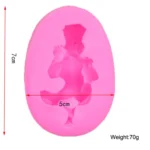 2 PCS Baby Styling Fondant Cake Chocolate Silicone Mold - Image 3