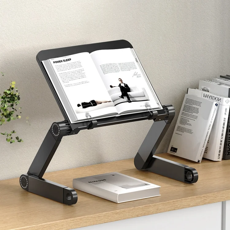 TBD0602175101.webp L03 Adjustable Lifting Reading Rack Book Holder Laptop Stand,Style: - Image 1