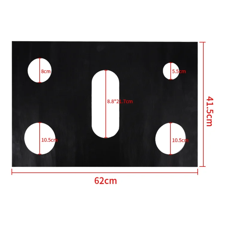 TBD0602175601_B2.webp Gas Stove 5-hole Oil-proof Pad Teflon Protective Cover Anti-dirty Pad - Image 3
