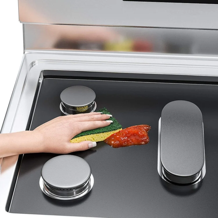 TBD0602175601_B6.webp Gas Stove 5-hole Oil-proof Pad Teflon Protective Cover Anti-dirty Pad - Image 7