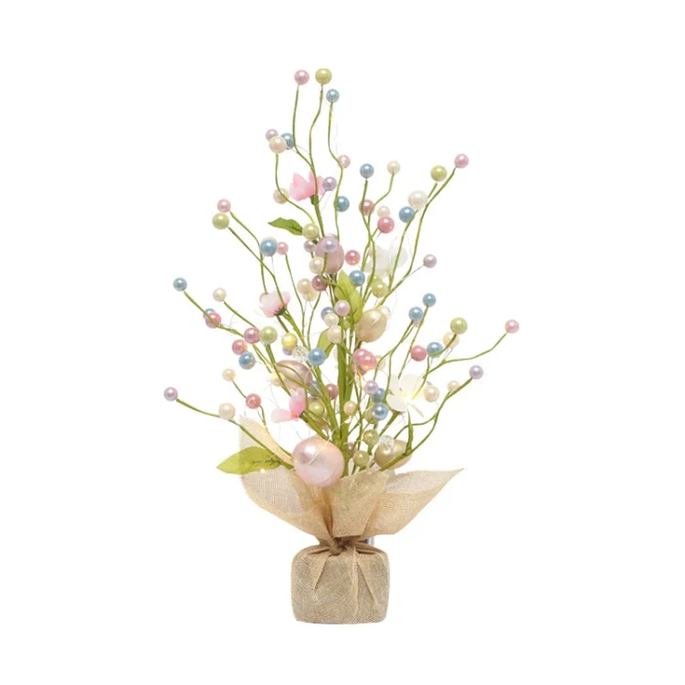 Easter LED Lights Colorful Egg Decorative Tree