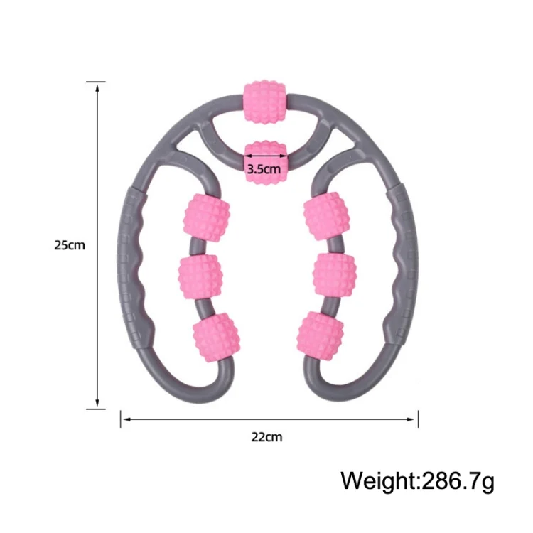 TBD0602177001_B2.webp Eight Round Yoga Training Roller Ring-Shaped Leg Massager - Image 3