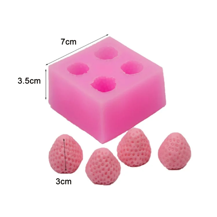 TBD0602185901_B2.webp DIY Strawberry Chocolate Baking Silicone Mold - Image 3