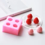 DIY Strawberry Chocolate Baking Silicone Mold - Image 4