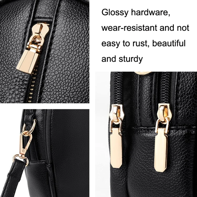 TBD0602189201_B3.webp Shoulder Bag Multi-Compartment Casual Mother Handcuffs Women Mobile Phone Bag - Image 4