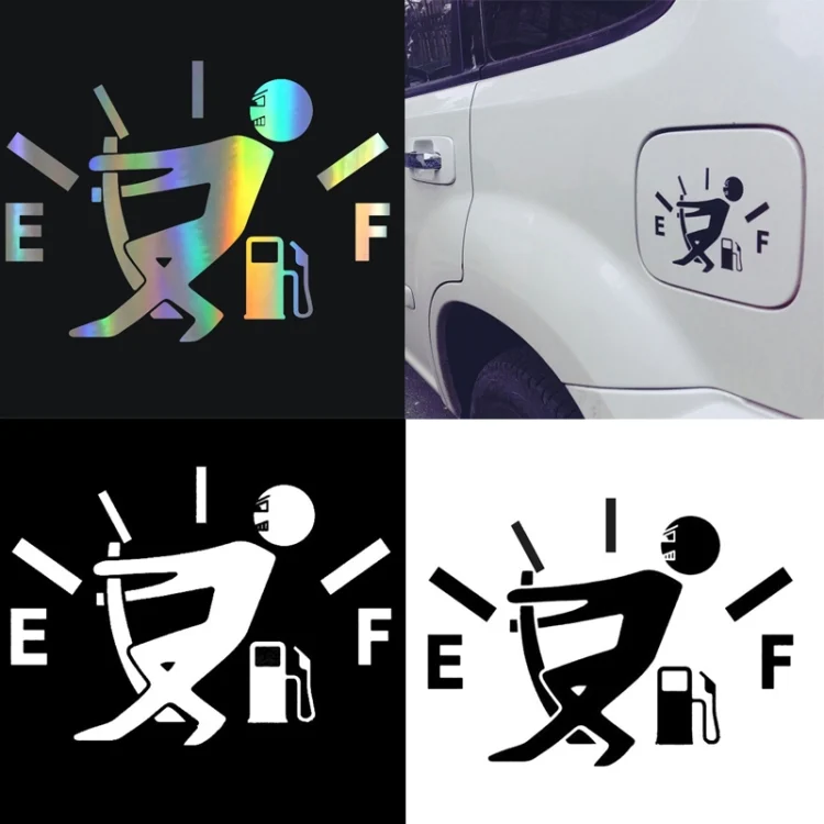 TBD0602189701_B1.webp Pull Fuel Tank Pointer To Full Hellaflush Reflective Vinyl Car Sticker - Image 2