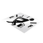 Pull Fuel Tank Pointer To Full Hellaflush Reflective Vinyl Car Sticker - Image 3