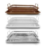 Oven Baking Stainless Steel Baking Pan Drain The Oil Mold - Image 2