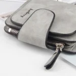 Baellerry Ladies Buckle Nubuck Leather Coin Purse Cute Small Fresh Student Wallet - Image 6