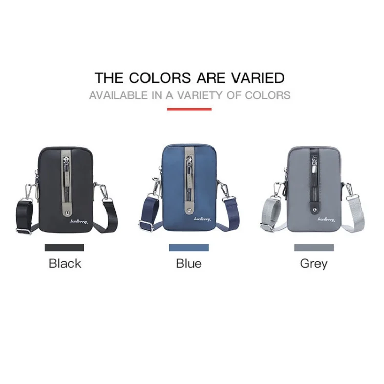 TBD0602191201_B1.webp Baellerry Men Shoulder Bag Simple Casual Large Capacity Messenger Bag Business Zipper Wallet - Image 2